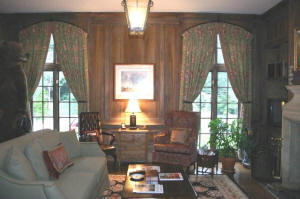 Stationary Pinch Pleat Panels